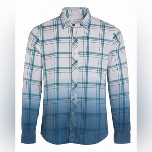 Sonoma Ombré Dip Dye Button Down Top 🌬🍃